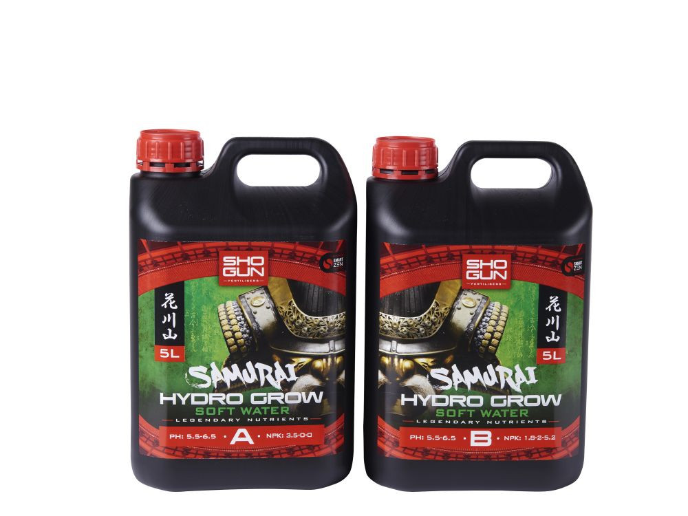 Shogun Samurai Hydro Grow A+B Soft Water 5 l