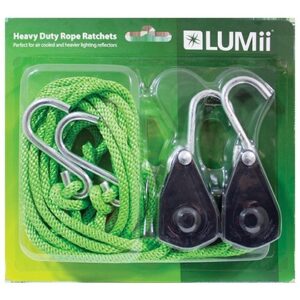 LUMii Seilratsche Heavy Duty, 130 kg, 2 Stück
