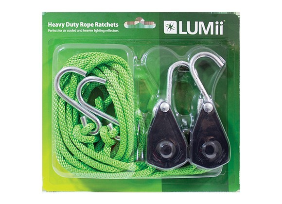 LUMii Seilratsche Heavy Duty, 130 kg, 2 Stück