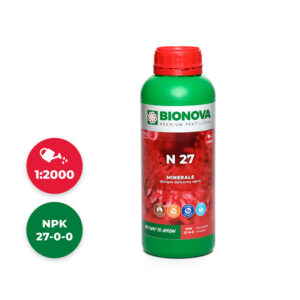 BioNova N 27 (Stickstoff) 1 l – (mehrsprachiges Etikett inkl. DE)