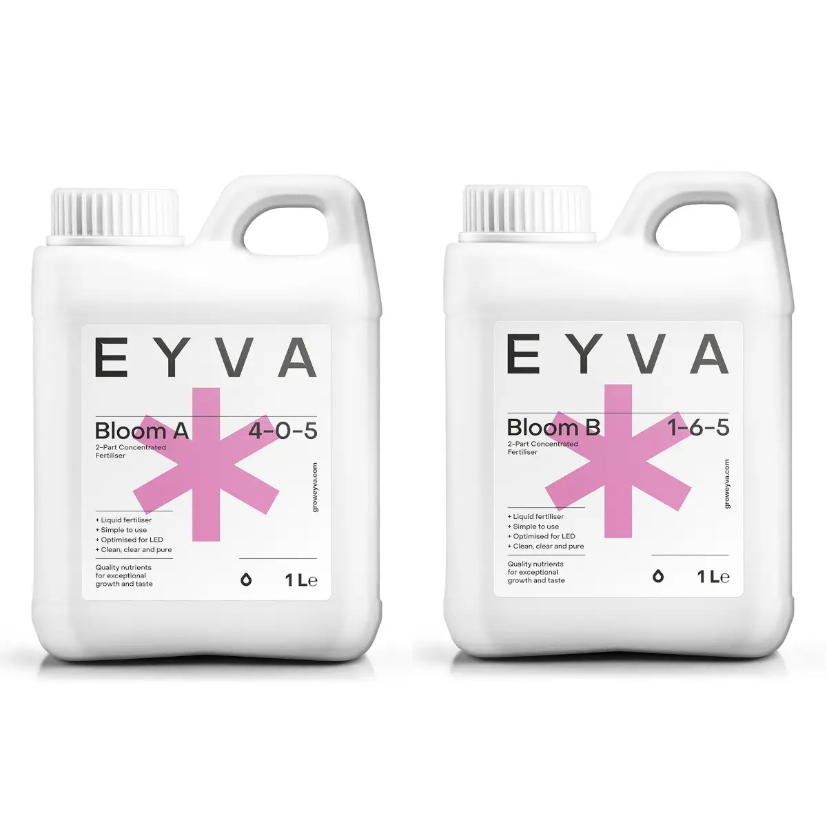 EYVA Liquid Bloom A+B 1 l – Flüssigdünger für die Blütephase
