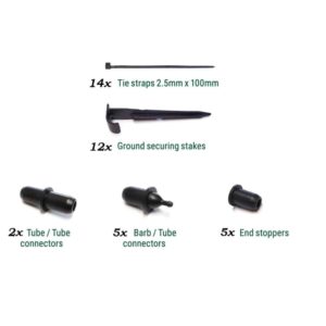 Irrigatia Connector Kit for Flat Irrigation Hose