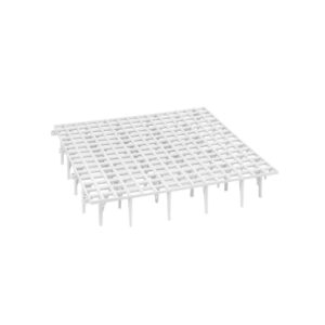Gitterrost unter dem Topf – 50x50x10 cm – verstärkt