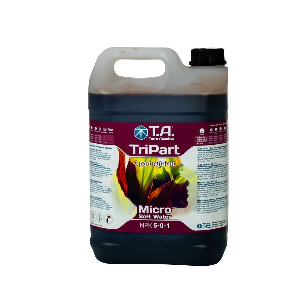 Terra Aquatica TriPart Micro SW Mineralischer Basisdünger, 5 l