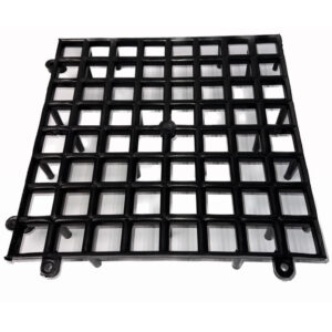 Rost unter Blumentopf, 26x26x4,5cm – verstärkt